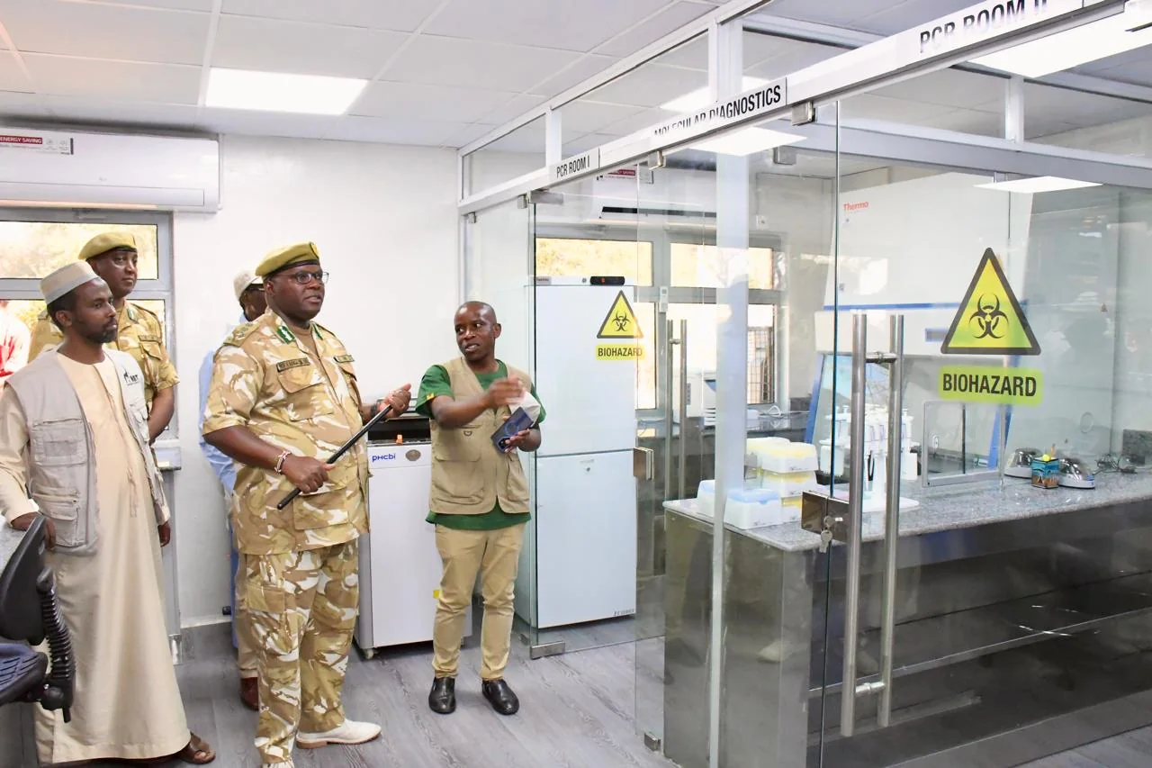 KWS launches regional vet lab to strengthen disease surveillance in Northern Kenya