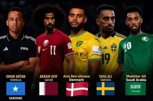 Five people of Somali heritage set for FIFA World Cup spotlight despite Somalia’s absence