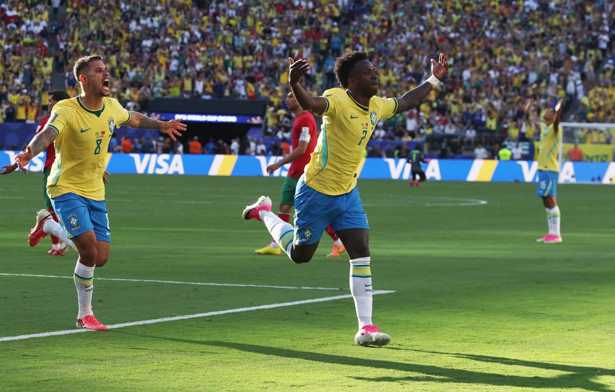 Vinicius rescues Brazil as Morocco earn valuable point in World Cup opener