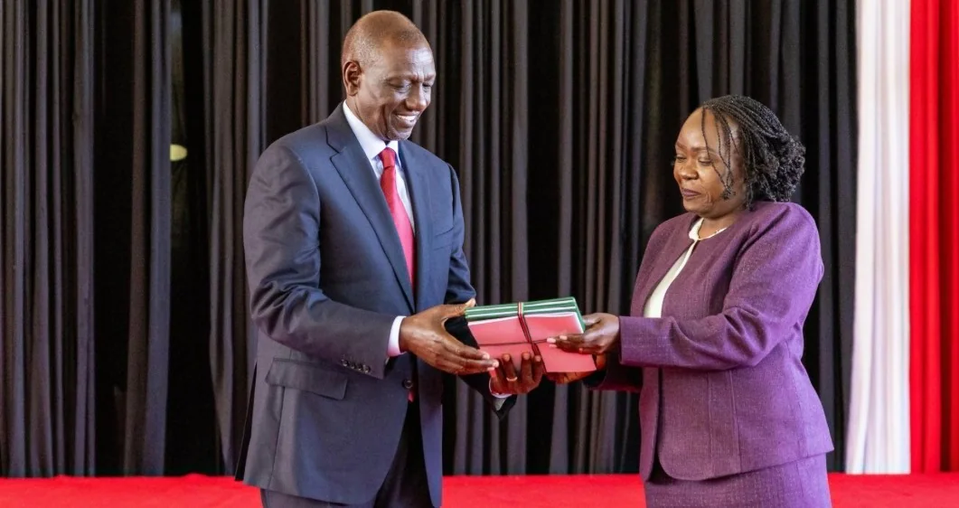𝐄𝐚𝐬𝐭𝐥𝐞𝐢𝐠𝐡 𝐕𝐨𝐢𝐜𝐞 𝐚𝐭 𝐍𝐢𝐧𝐞 - Ruto receives KNCHR reparations framework as victims await compensation