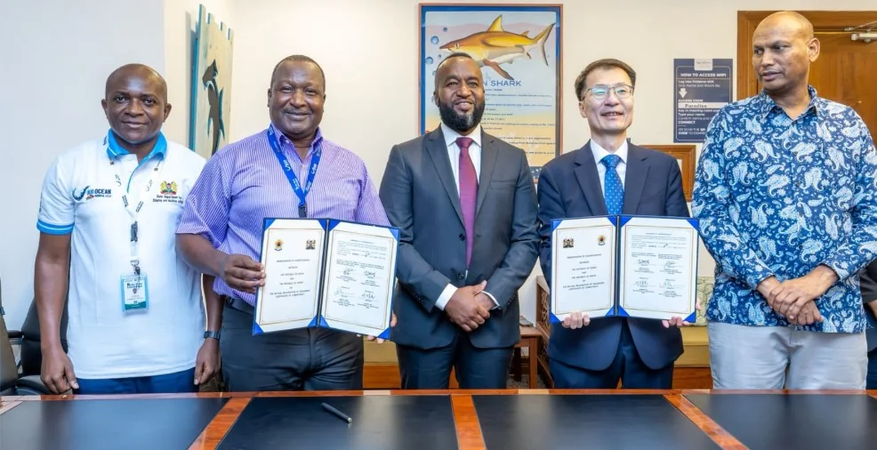 Kenyan seafarers set for boost as Kenya and South Korea sign certificate recognition pact