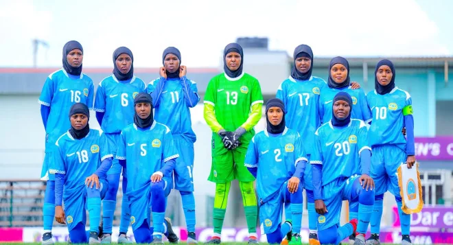 Somali U-17 women claim first-ever regional victory with 8-2 win over Sudan