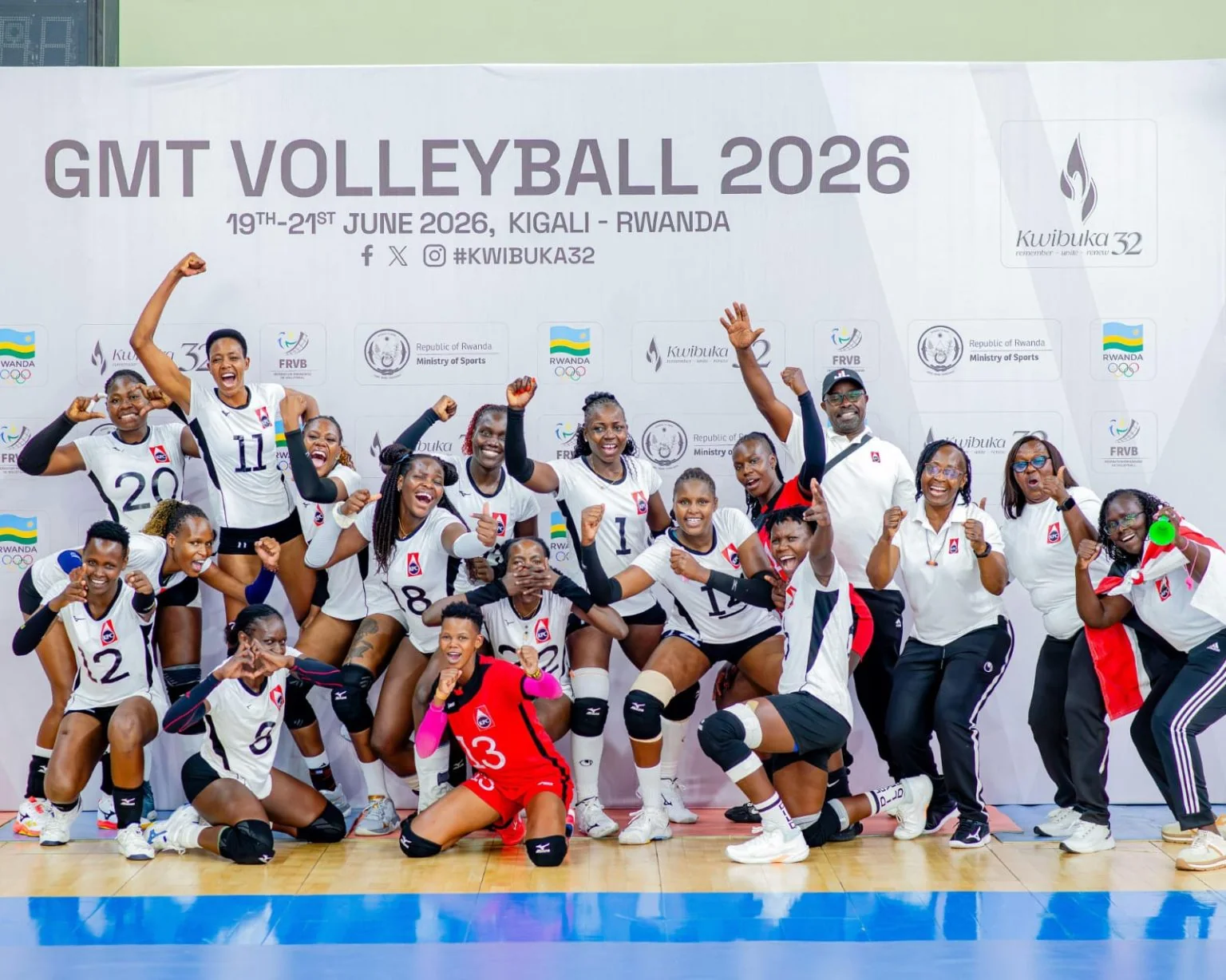 Kenya Pipeline crown brilliant Kigali campaign with Genocide Memorial Volleyball tournament title