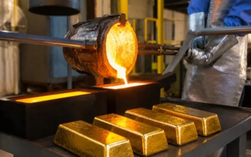 Guinea bans exports of unprocessed gold