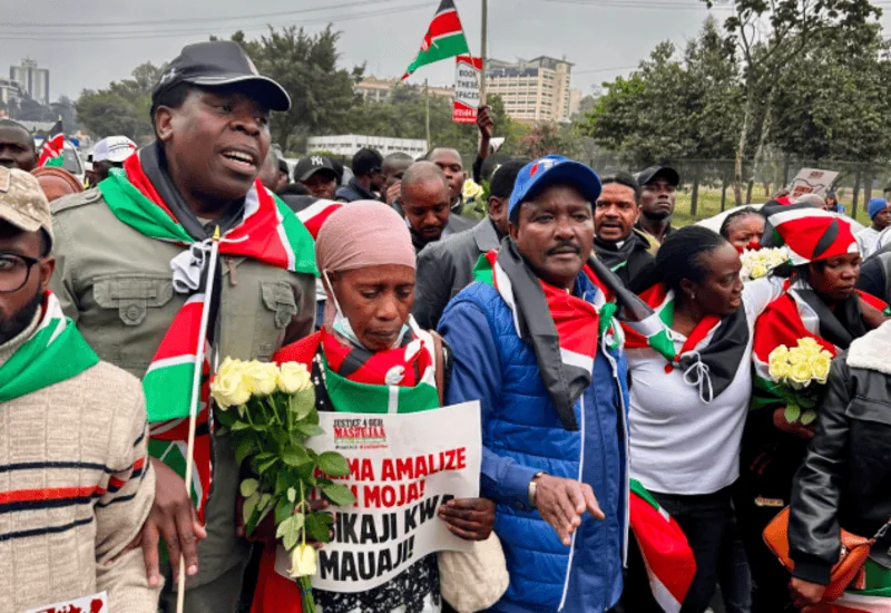 June 25 protests: Opposition leaders condemn police for barricading roads as they lead calls for justice
