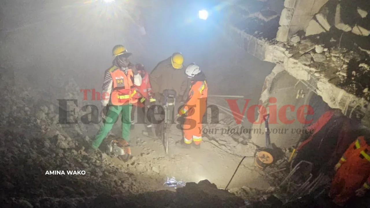 Two dead, several feared trapped as fire-damaged Gikomba Market block collapses