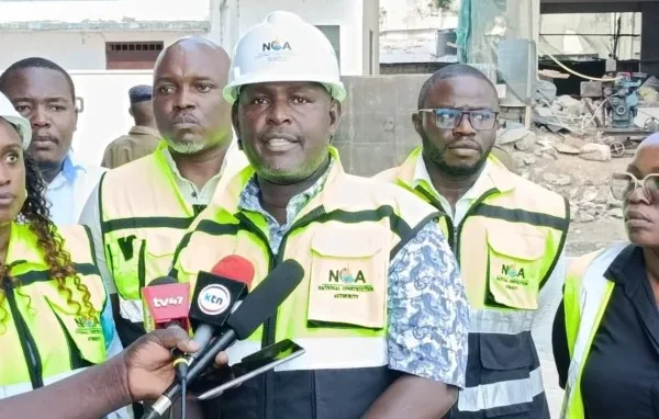 National Construction Authority raises alarm over unauthorised high-rise extensions in Mombasa, citing safety risks