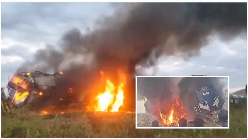 Probe launched after Magadi train catches fire in Kajiado