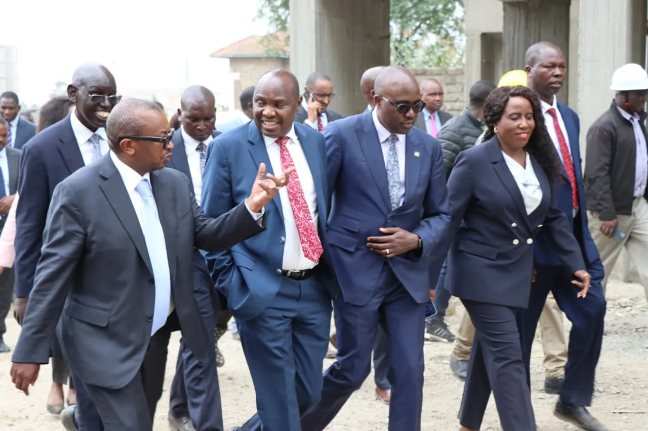Government reaffirms affordable housing pledge as Felix Koskei leads city project tour