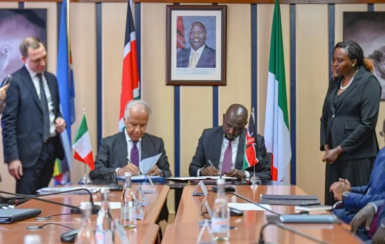 Kenya, Italy lay groundwork for broader security cooperation