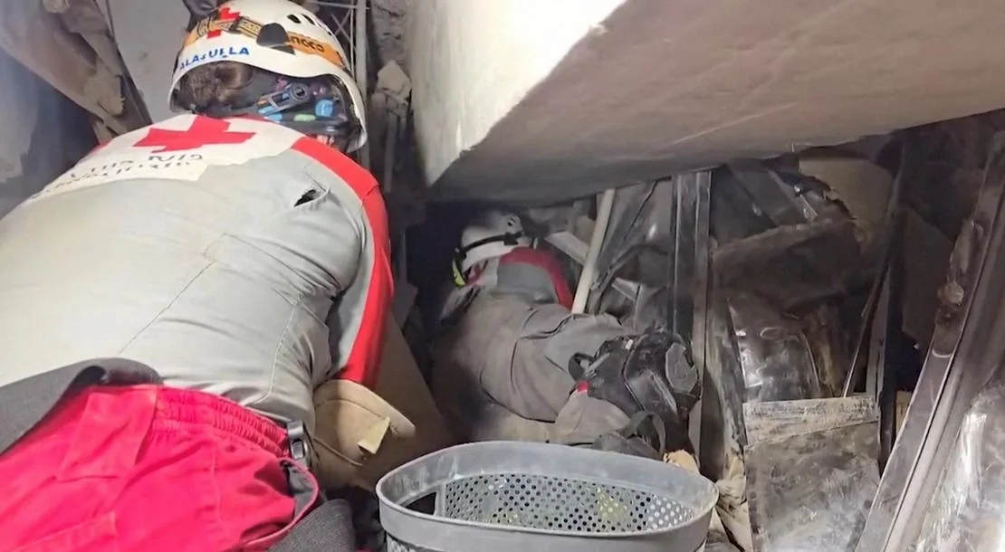 Venezuelan man rescued alive eight days after powerful quakes