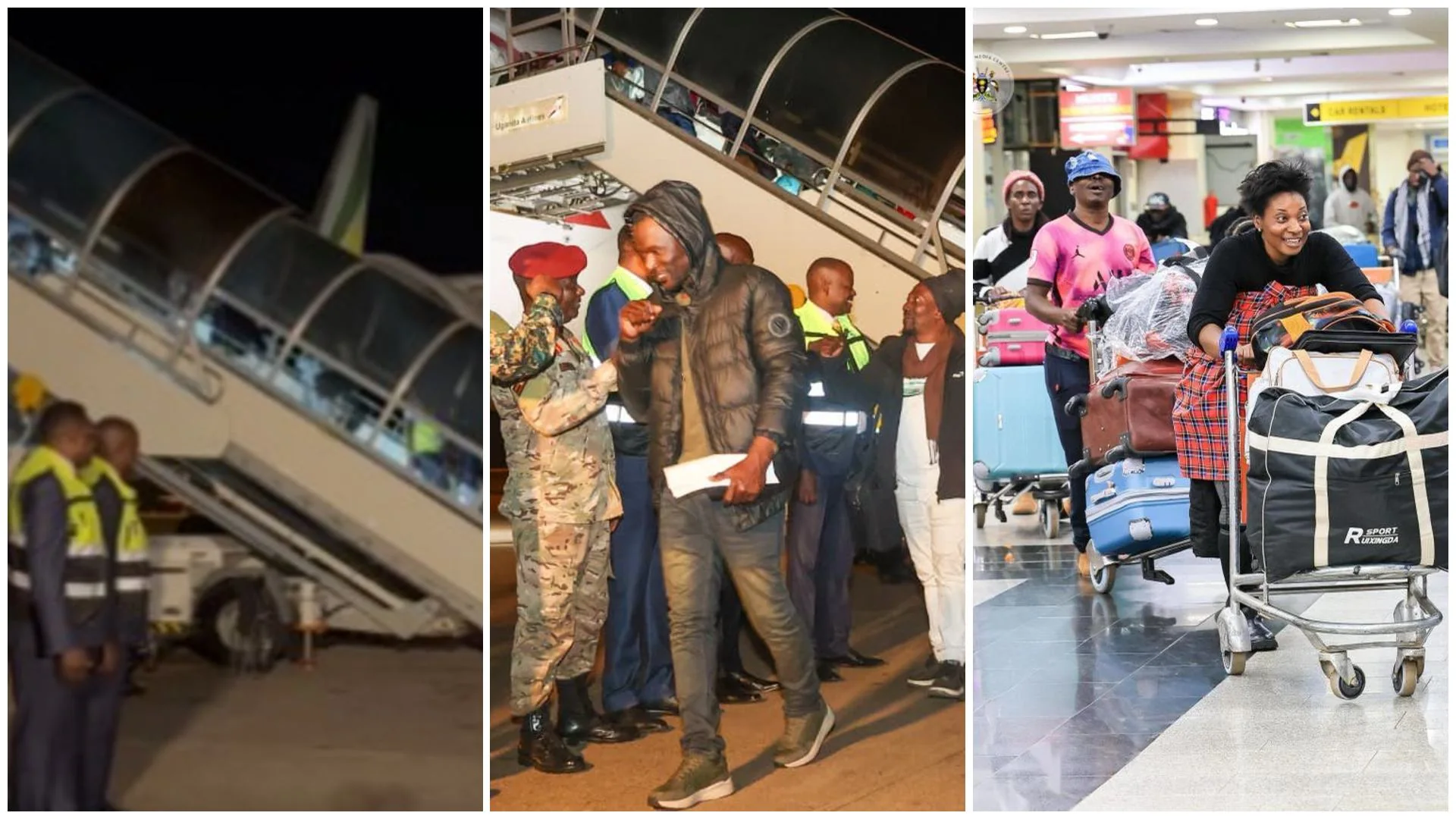 Uganda welcomes first batch of evacuees from South Africa