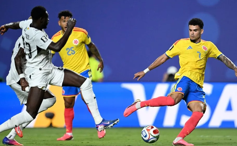 Colombia beats Ghana to complete World Cup round of 16 lineup