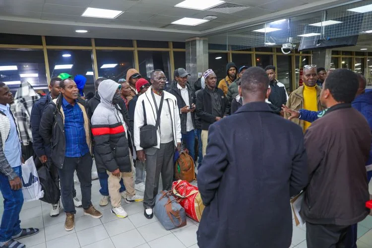 60 more Kenyans arrive home from South Africa as government steps up evacuations