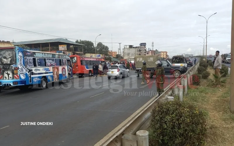 Saba Saba: Police block key roads as commuters face heavy traffic delays in Nairobi