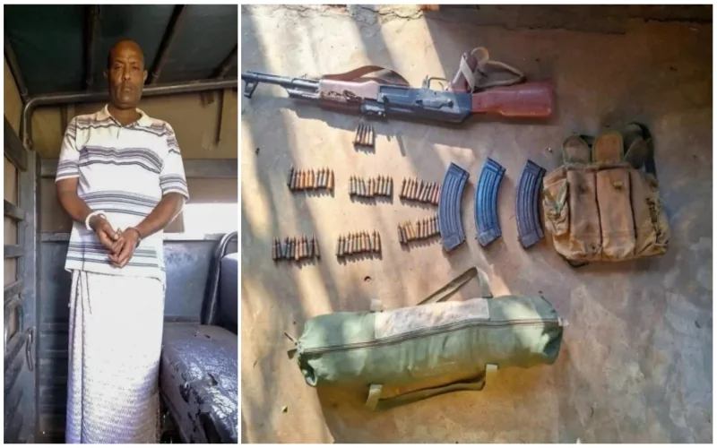Suspected arms dealer arrested at Kanyonyo checkpoint with firearms, ammo