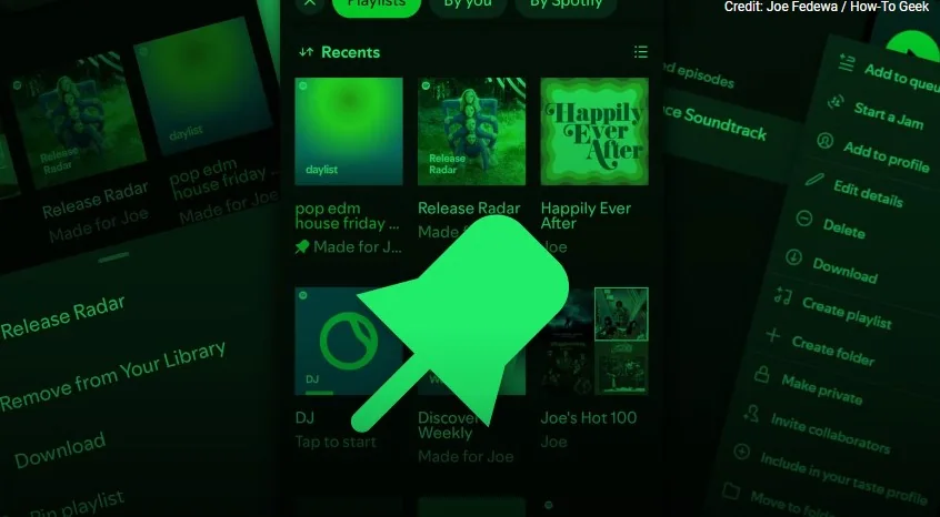 How to access Spotify's new feature that lets you pin up to 20 favourites