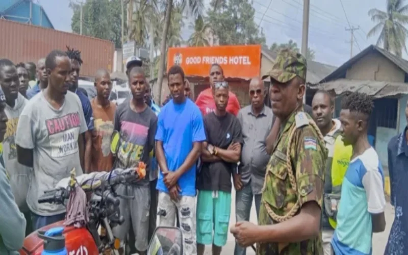 Mtwapa police roll out mandatory registration for boda boda riders to boost security