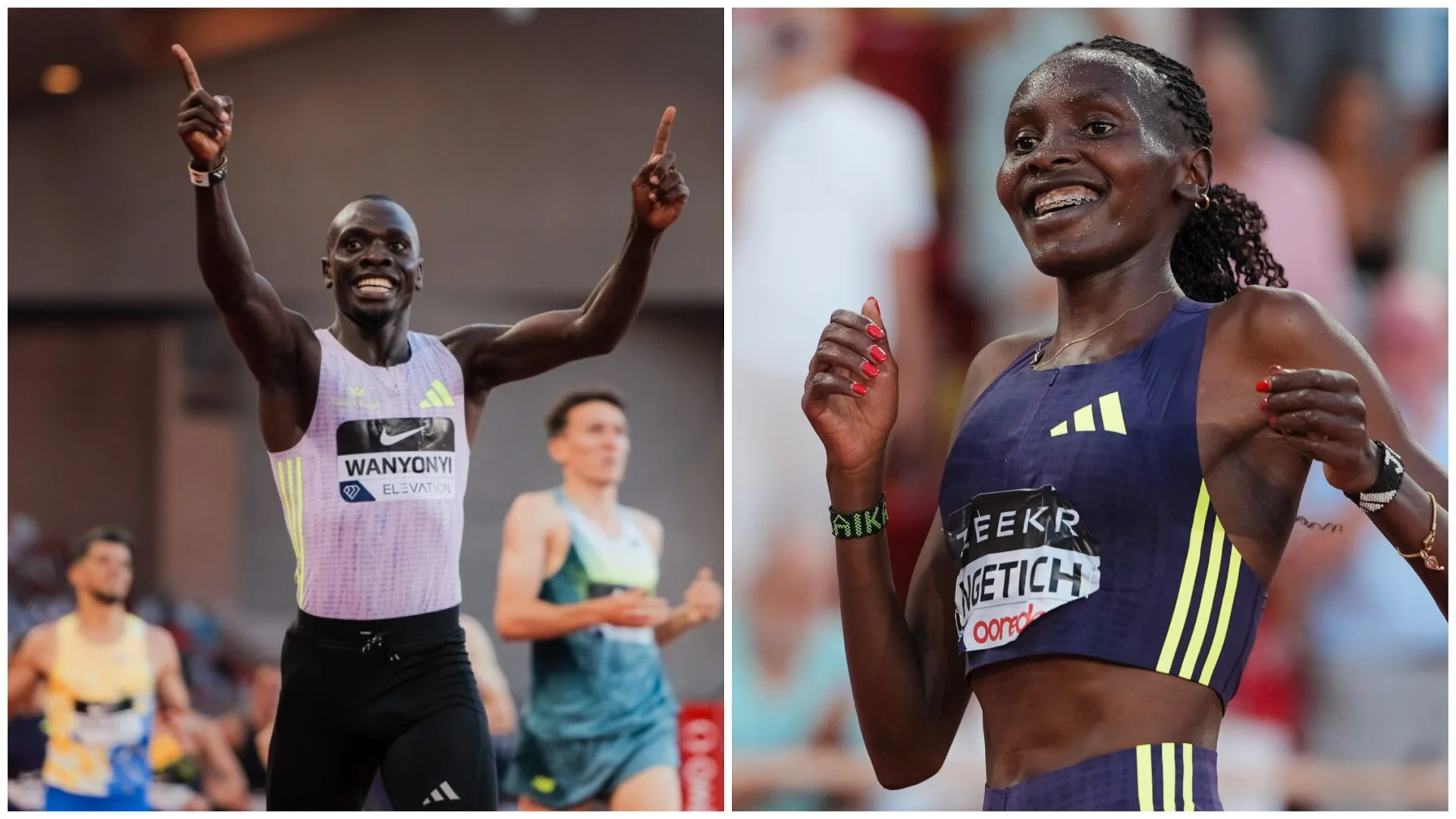 Wanyonyi breaks world 1000m record, Ngetich closes in on world mark as Kenya shines at Monaco Diamond League