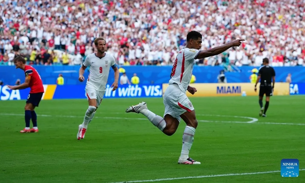 Bellingham delivers again as England reach first World Cup Semi-final since 2018