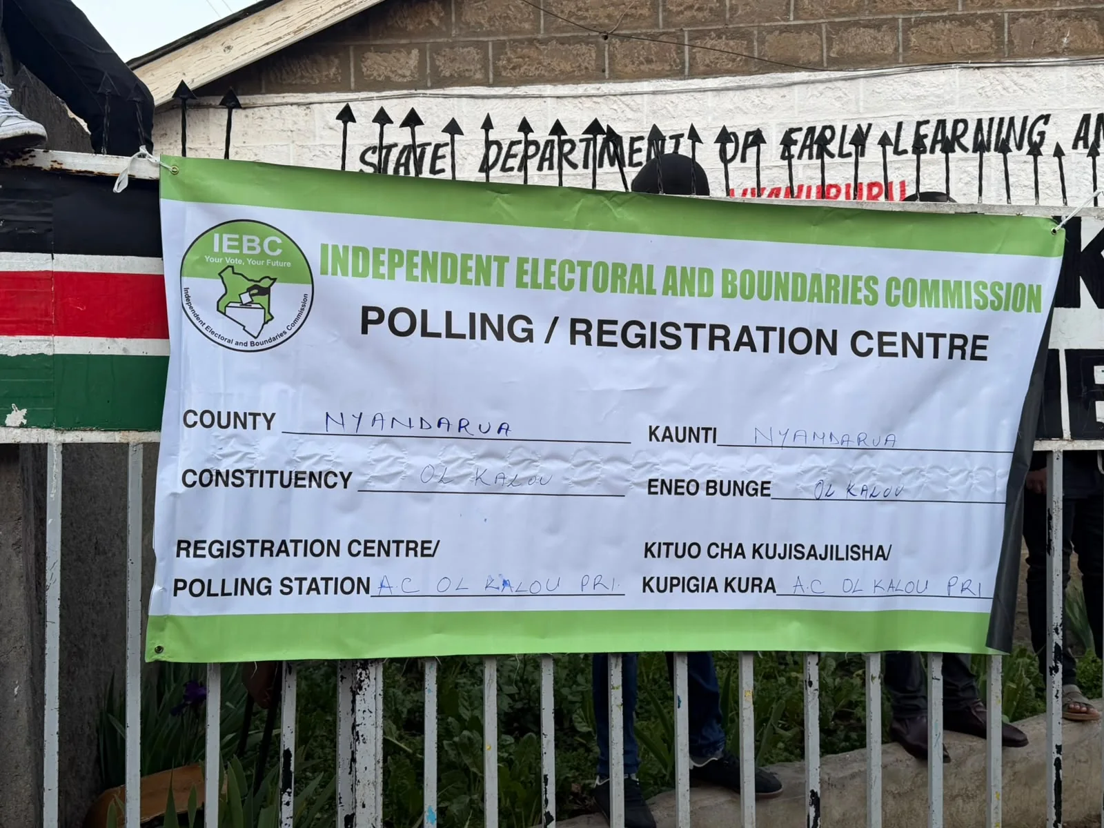 Ol Kalou by-election: Residents cast votes as IEBC calls for peaceful election process