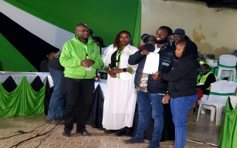 Sammy Waweru Kamau vows unity, equal service after win in Ol Kalou by‑election
