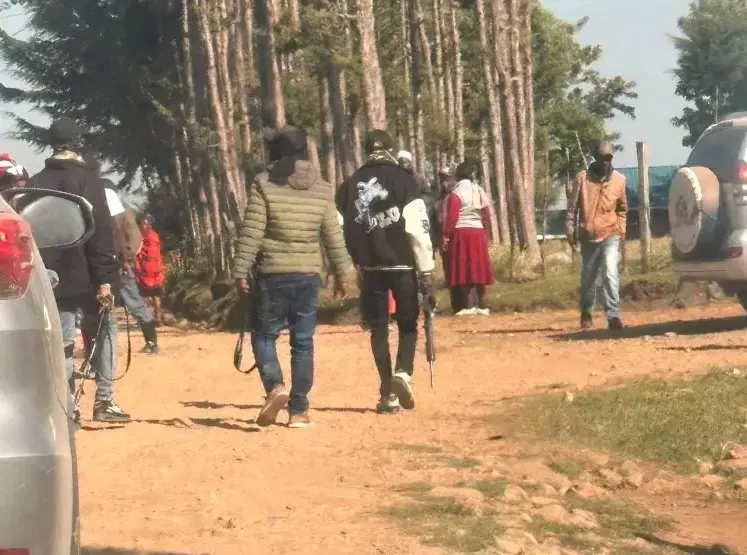 IG Kanja orders probe into identity of plain-clothed officers recorded traversing Ol Kalou during polls