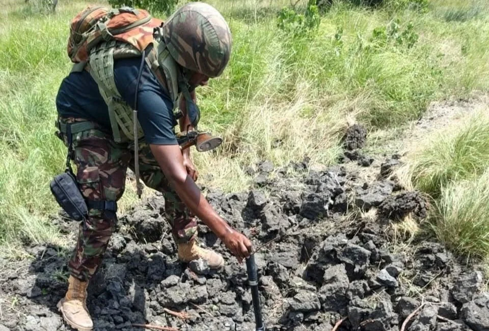 Four terror plots foiled as KDF troops destroy hidden explosives in Lamu