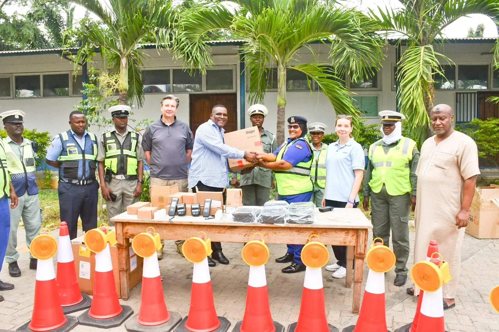 Police receive modern alcohol testing devices to strengthen crackdown on drunk drivers