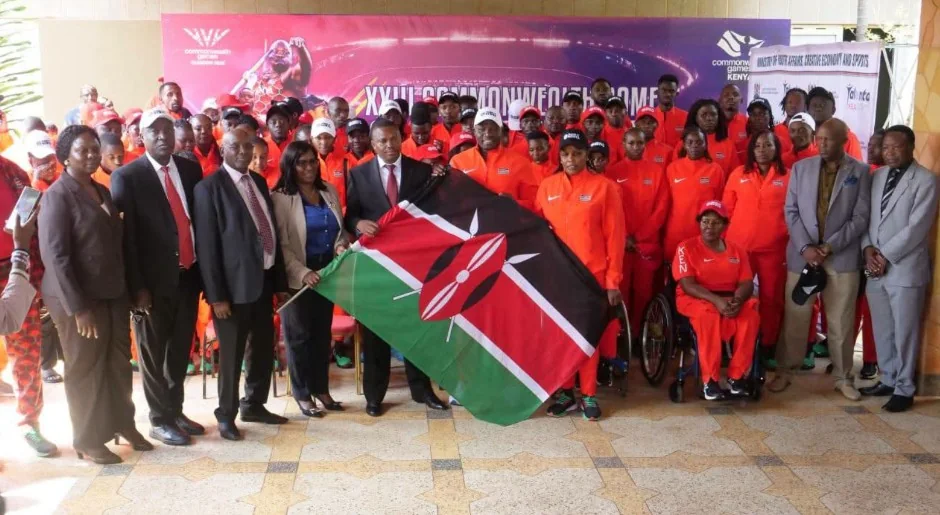 Team Kenya fired up for Commonwealth Games as athletes receive rallying call