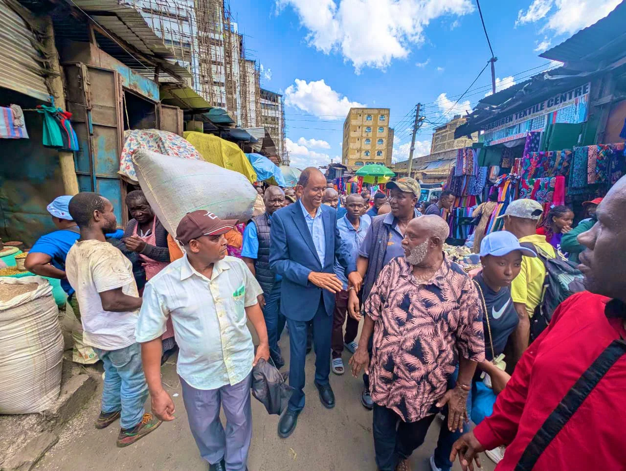 MP Yusuf backs Gikomba traders' call for compensation after fire as frustrations mount over delayed payouts