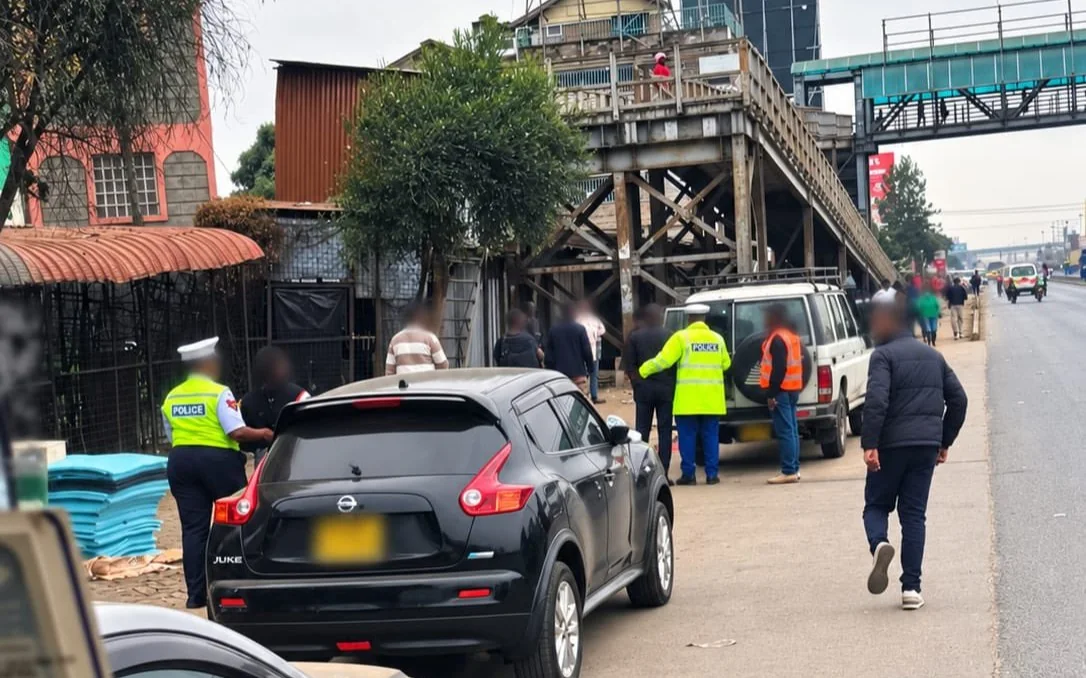 NTSA arrests 35 pedestrians arrested in Nairobi crackdown on footbridge violations