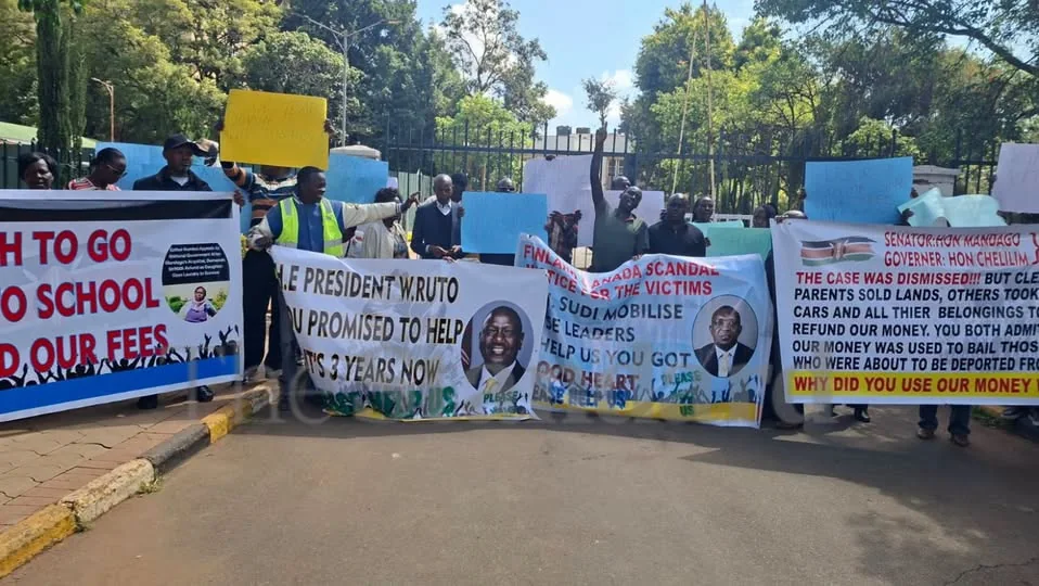 Finland-Canada scholarship scam: Victims storm Uasin Gishu offices demanding refunds