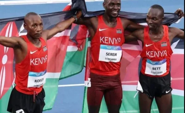 Edmund Serem leads Kenya to historic steeplechase podium sweep at Commonwealth Games