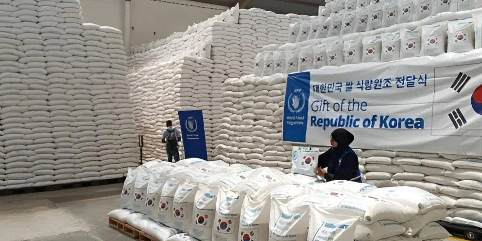 South Korea strengthens Kenya refugee food programme with 10,000 tonnes rice donation